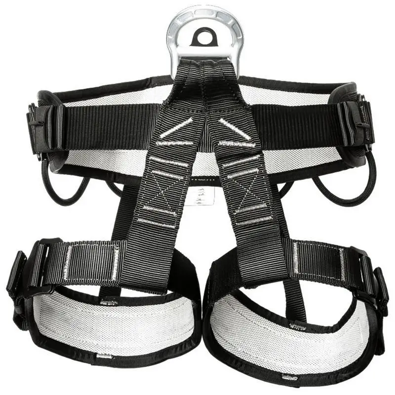 

Mountaineering Half Body Harness Belt Mountaineering Electricity Fire Rescue Rock Climbing Downhill Unisex High-strength