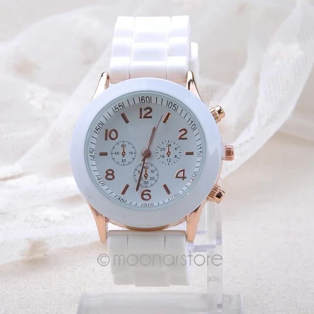Fashion Geneva Creative Watches Women Casual Elegant Quartz Silicone Women Watch Fashion Geneva Creative Watches Women Casual Elegant Quartz Silicone Women Watch