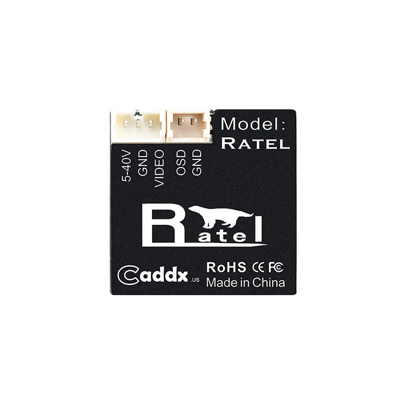Caddx Ratel 1/1.8 ''Starlight HDR OSD 1200TVL NTSC/ PAL 16:9/4:3 переключаемый объектив 1 66 мм/2 мм FPV камера