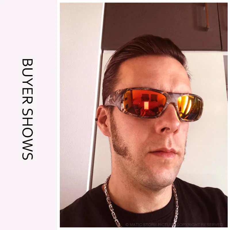 Dubery Brand Hiking Eyewear Drive Goggle Male Sunglasses Men Polarized Night Vision Hawkers Sun Glasses Red Gafas de sol uomo