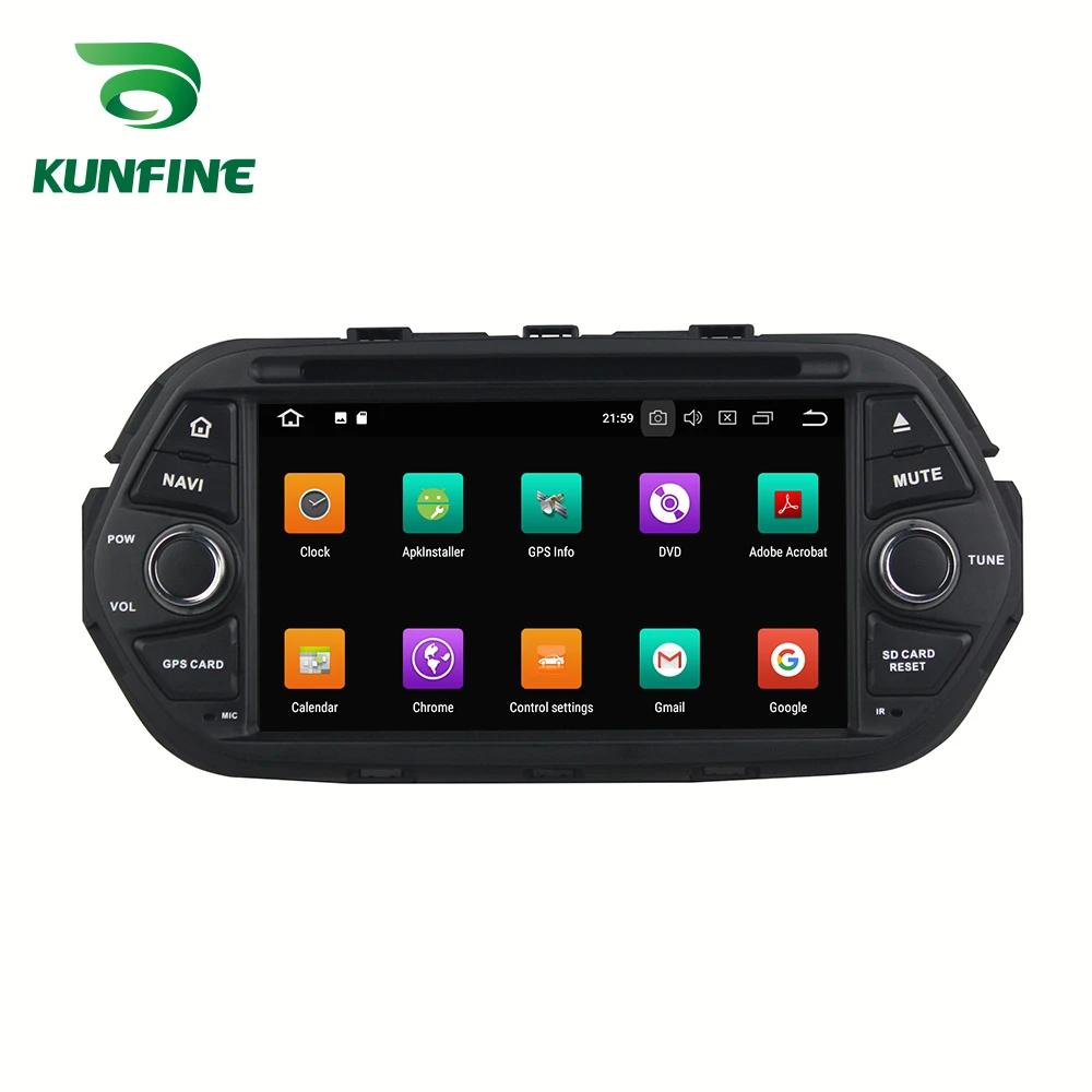 

KUNFINE Quad Core 2GB RAM Android 8.1 Car DVD GPS Navigation Multimedia Player Car Stereo For FIAT EGEA 2016 Radio headunit