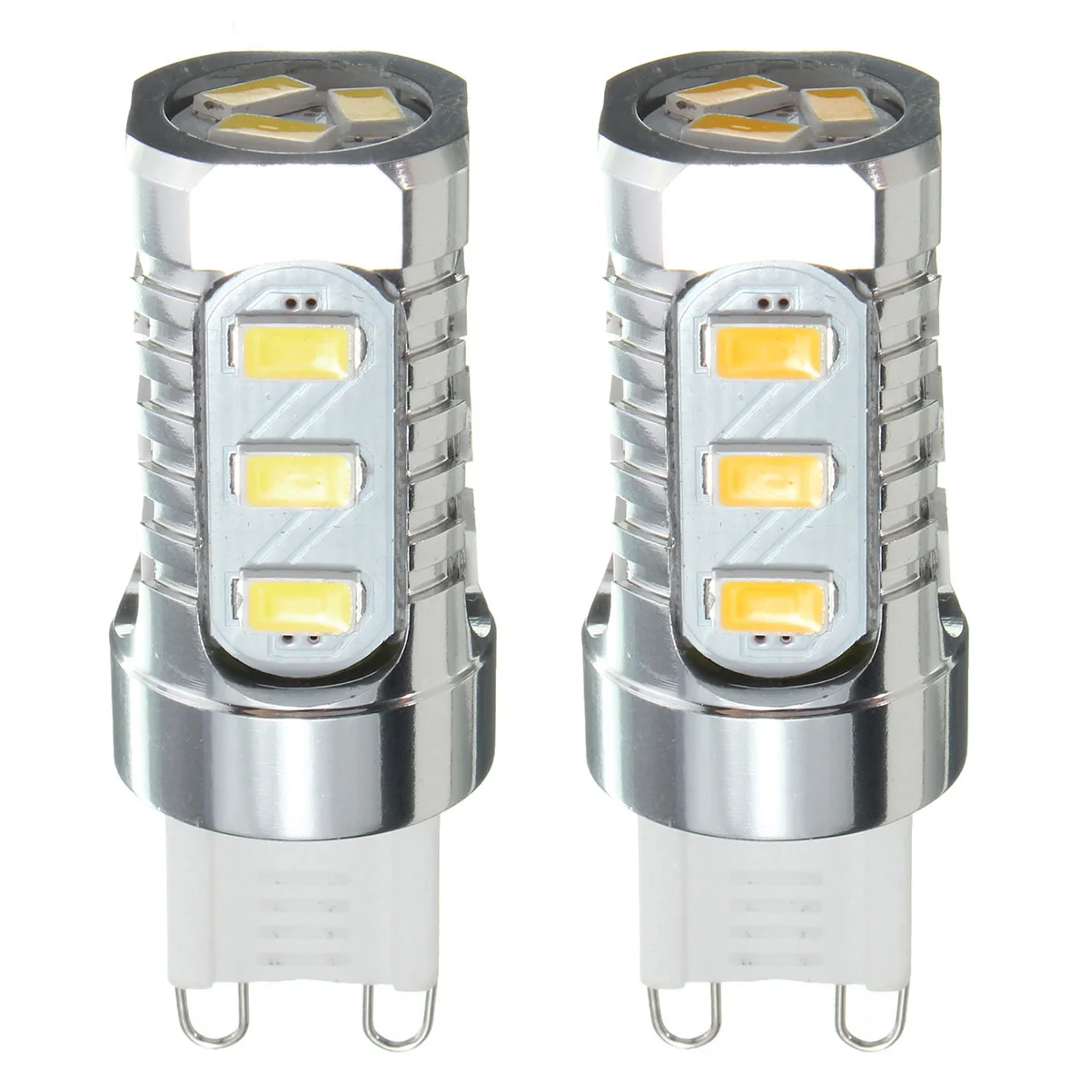 

G9 3W 15 SMD 5730 LED Aluminum Plus Ceramics Warm White Pure White Light Lamp Bulb AC110V/220V