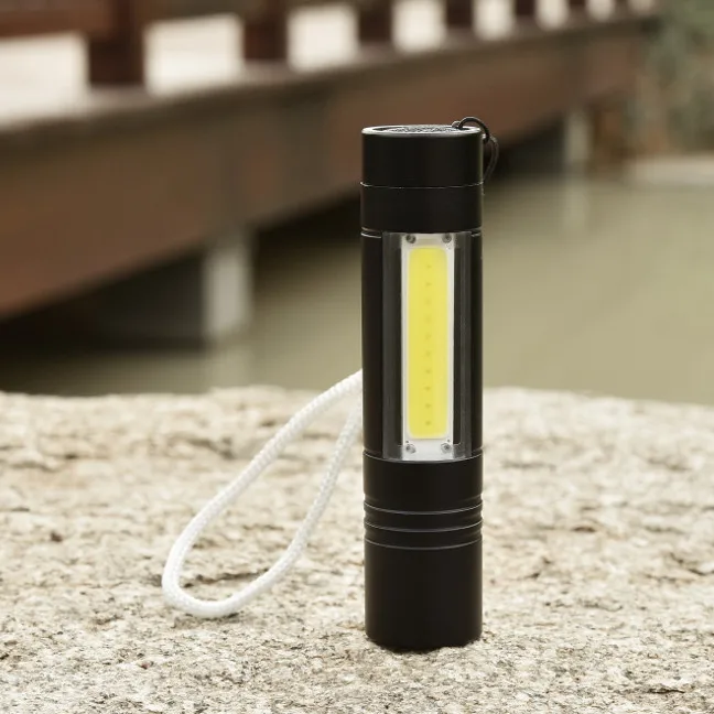 

XANES 1518B XPE LED Mini COB 1000Lumens 3Modes Brightness Tactical EDC LED Flashlight Portable Flashlight Torch Lamp