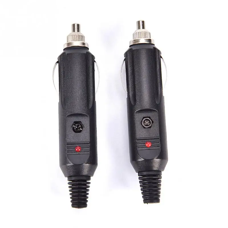 

2PCS Cigarette Lighter Socket Indicator Light Car Interior Connector Durable 15A