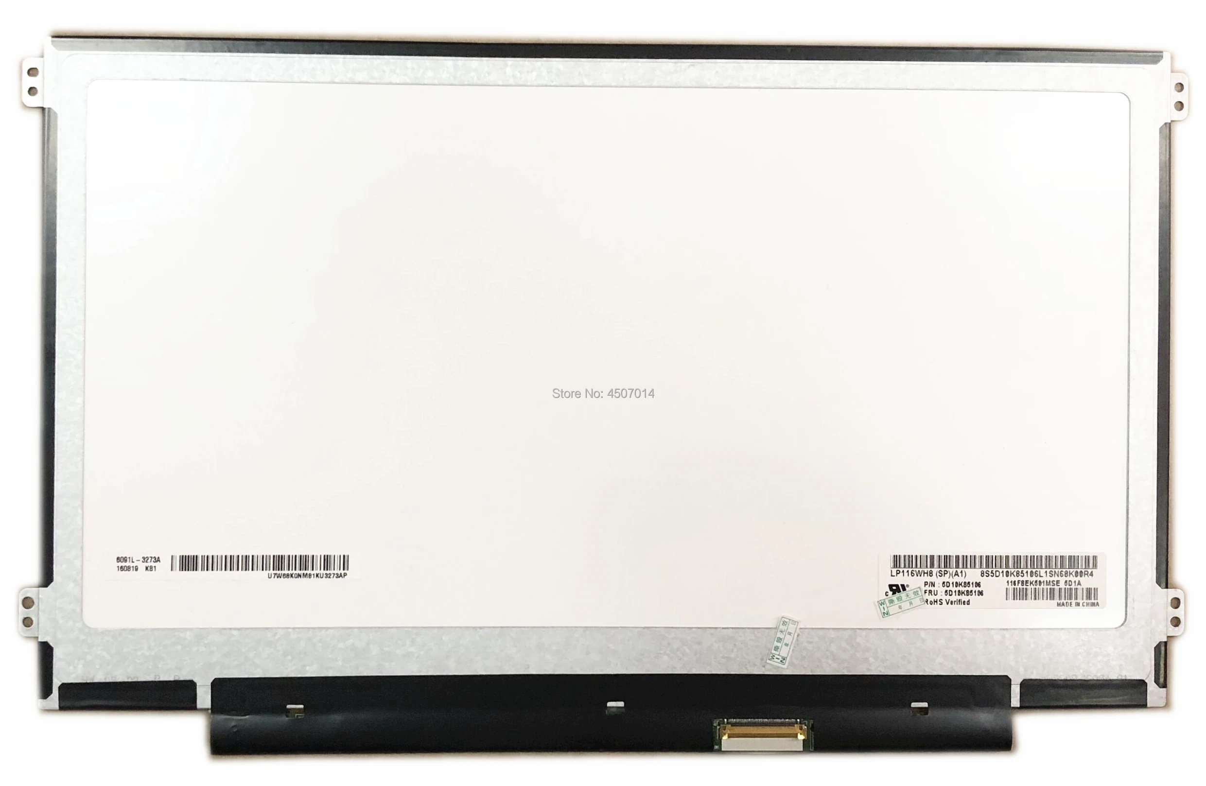 Free Shipping LP116WH8 SPA1 LP116WH8 SPA1 11 6 inch IPS Laptop Lcd Screen Panel 1366 768