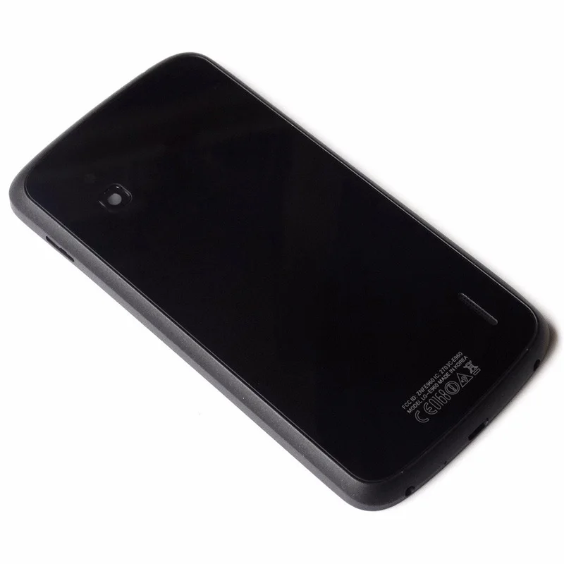 Крышка батарейного отсека для LG Google Nexus 4 E960 Задняя стеклянная крышка + запасные