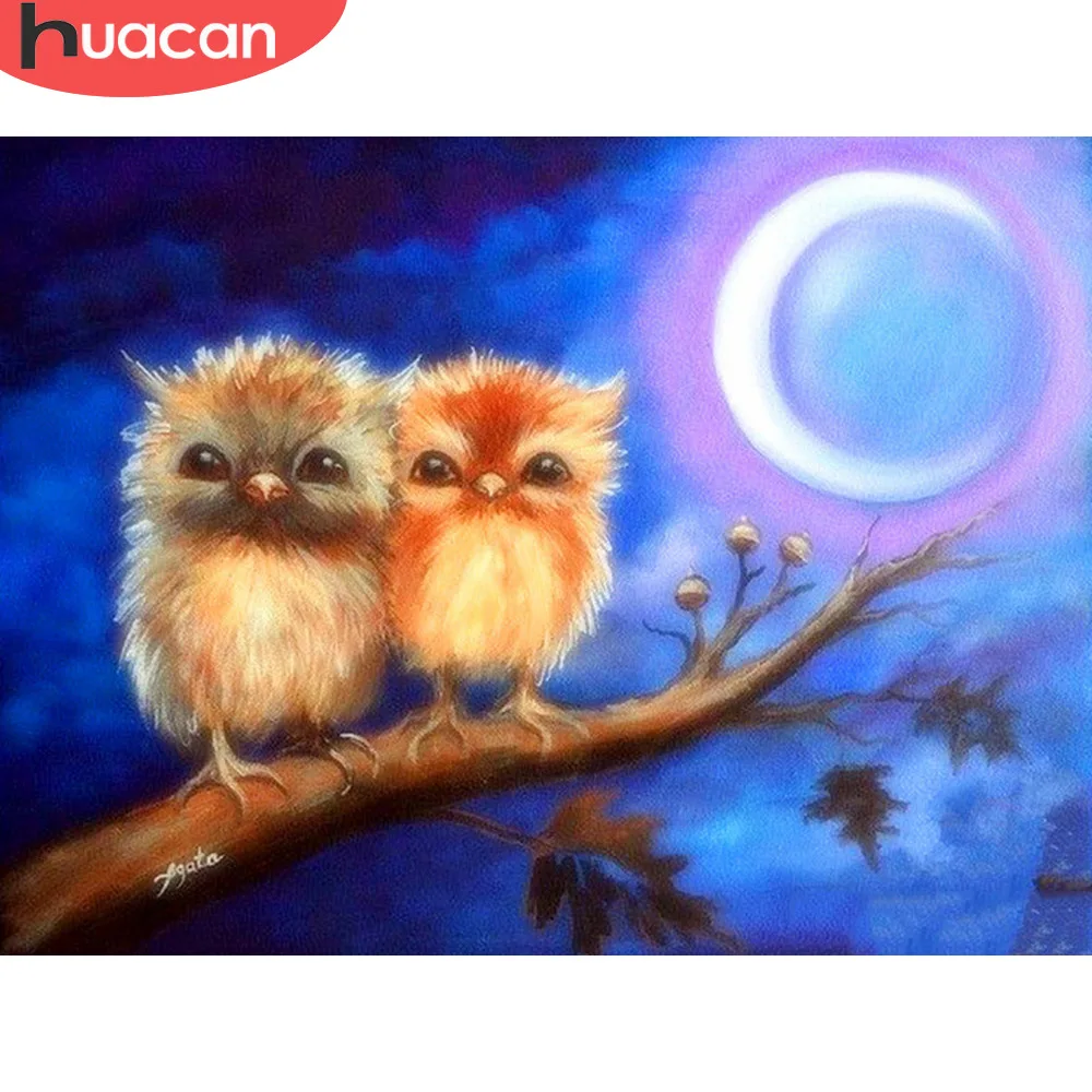 

HUACAN 5D DIY Diamond Painting Animal Full Square Embroidery Sale Diamond Mosaic Picture Of Rhinestones Home Decor Gift