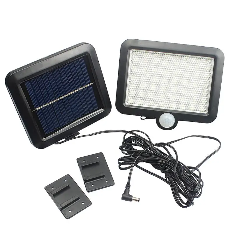 

56 LED Solar Light PIR Motion Sensor Waterproof Outdoor Garden Floodlights Spotlights Detection Wall Lamp Security Lights