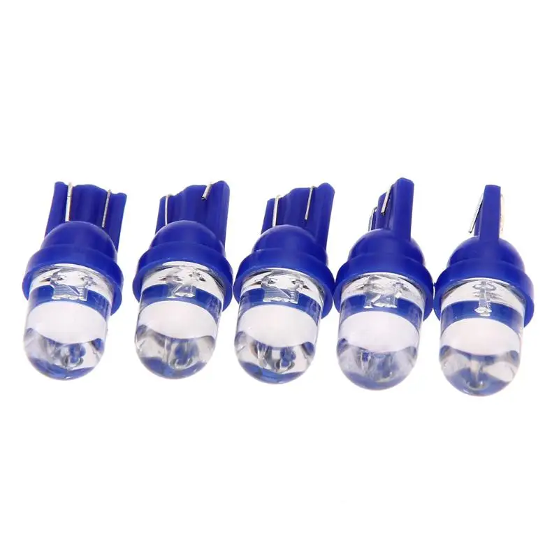 

5Pcs Car-styling Blue LED Light T10 194 W5W Auto Motorcycle Dome Instrument Lamp Bulb Indicating Decorative Light-emitting Diod