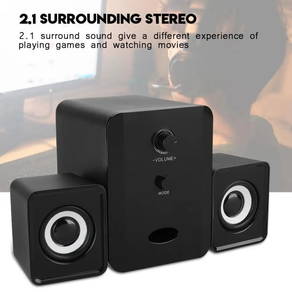 Ostart D 201 USB проводной комбинированный динамик портативный Проводной планшетный