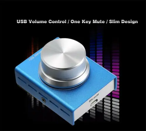 Мини USB регулятор громкости аудио с usb кабелем для ПК динамика T9U0|Аксессуары