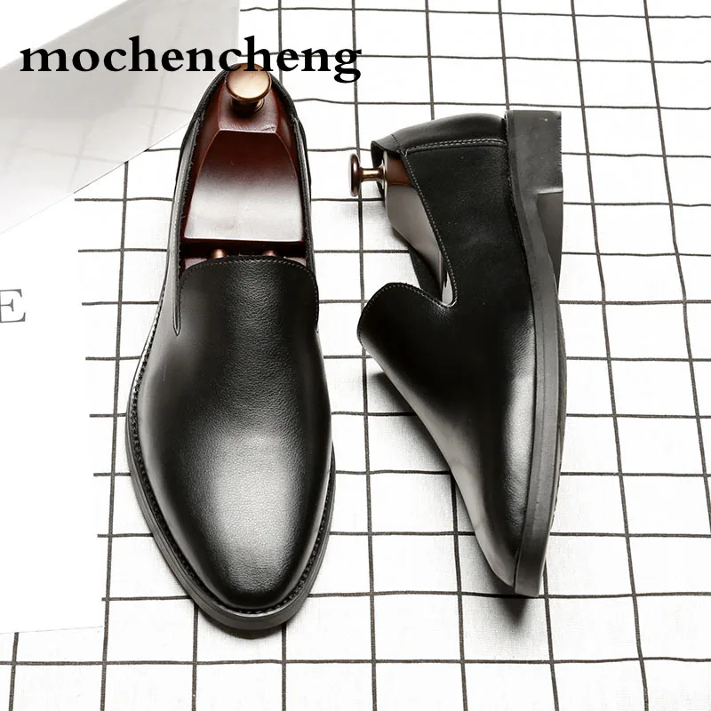 Black Dos Sapatas Vestido Luxo Casamento Sapatos Formais Oxford Couro De Homens wvtqaHw