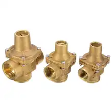 DN15/DN20/DN25 латунный редукционный клапан регулятора давления воды с регулируемой резьбой редукционный клапан давления воды