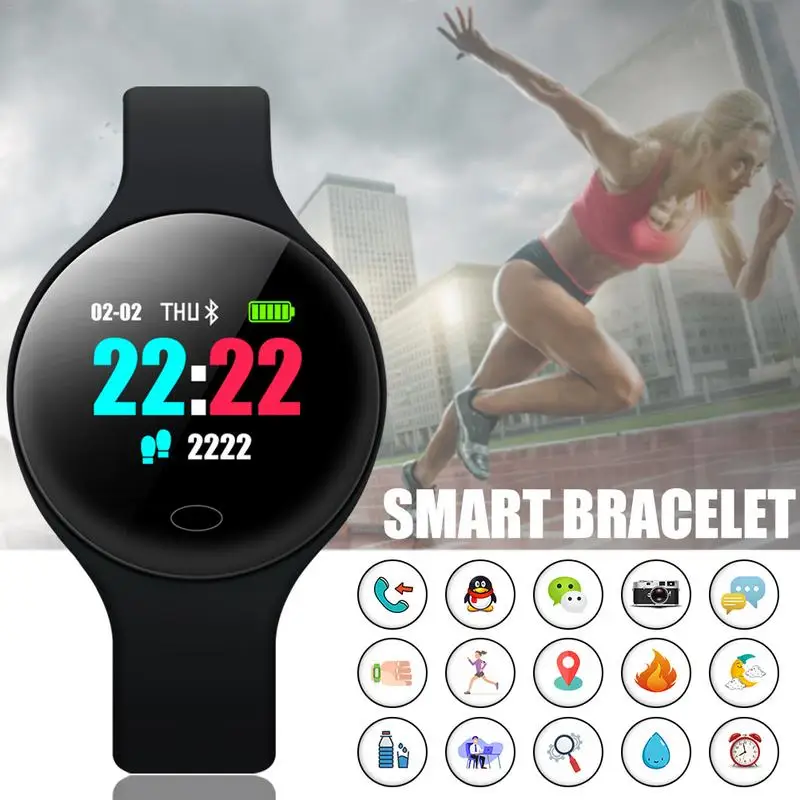 

IP67 waterproof sports smart bracelet for Android IOS Wear-resistant and fingerprint-proof Bluetooth Watch