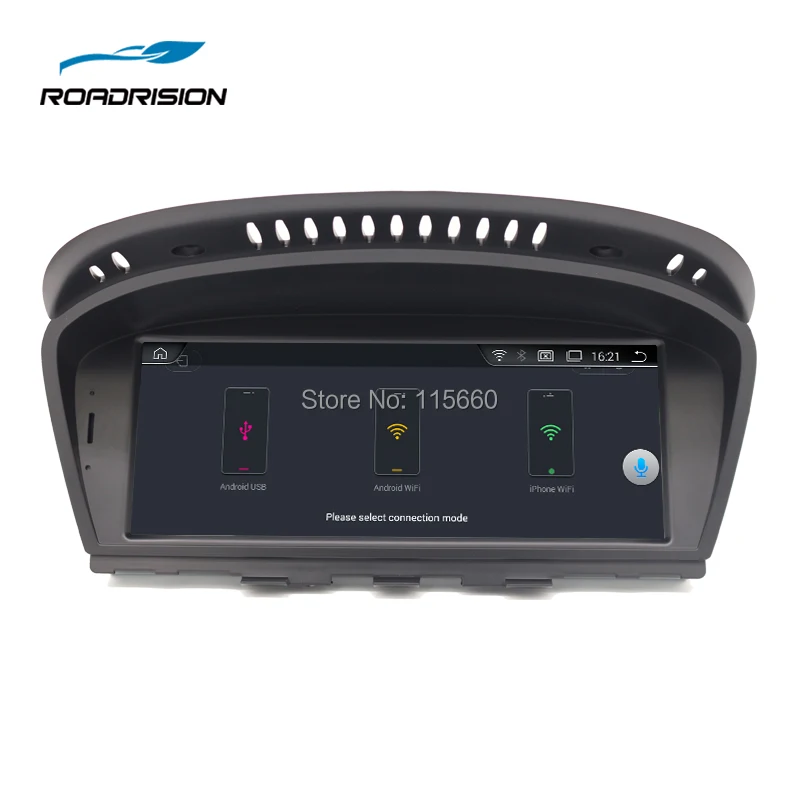 Best RoadRision 2G+32G Android 7.1 Car radio Multimedia player for BMW 5 Series E60 E61 E63 E64 3 Series E90 E91 E92 CCC CIC system 4