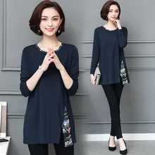 Осенняя новая модель, Европейский стиль, код ММ, комбинированная куртка с длинными рукавами, длинная одежда без подкладки