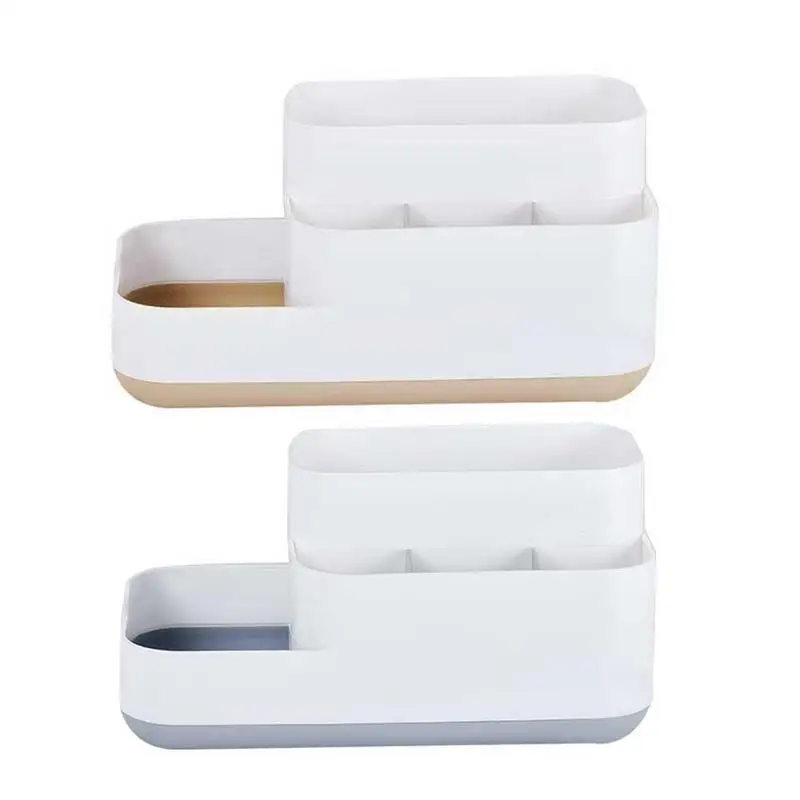 

Cosmetics Storage Box Simple Stable Durable Makeup Container Desk Storage Rack Home Desktop Makeup Organizer