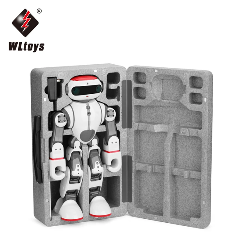 origial WLtoys F8 Dobi Intelligent Humanoid RC Robot Voice Control RC Robot with Dance/Paint/Yoga/Tell Stories RC Toy Model origial WLtoys F8 Dobi Intelligent Humanoid RC Robot Voice Control RC Robot with Dance/Paint/Yoga/Tell Stories RC Toy Model