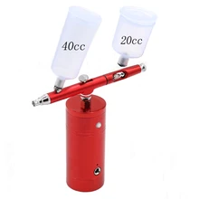 Аэрограф лица кислорода инъекции воды машины красота спа спрей Пистолеты для Отбеливание кожи увлажняющий лицо Jet терапия салон