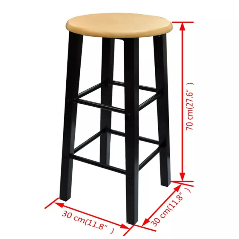 Breakfast/Dinner Table Dining Set MDF With Black Home Furniture