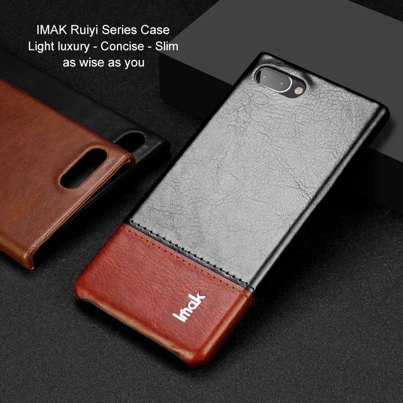 Роскошный чехол Imak Ruiyi для Blackberry Key2 LE KEY 2 тонкий компактный s задняя крышка