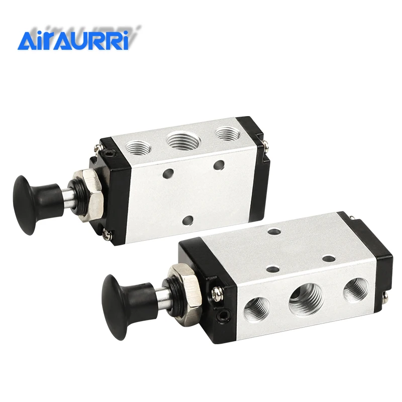

Hand control valve 4R210-08 Manual change Lever Operated Control Pneumatic Manual Muffler 4mm 6mm 8mm 10mm 12mm Quick Fitting