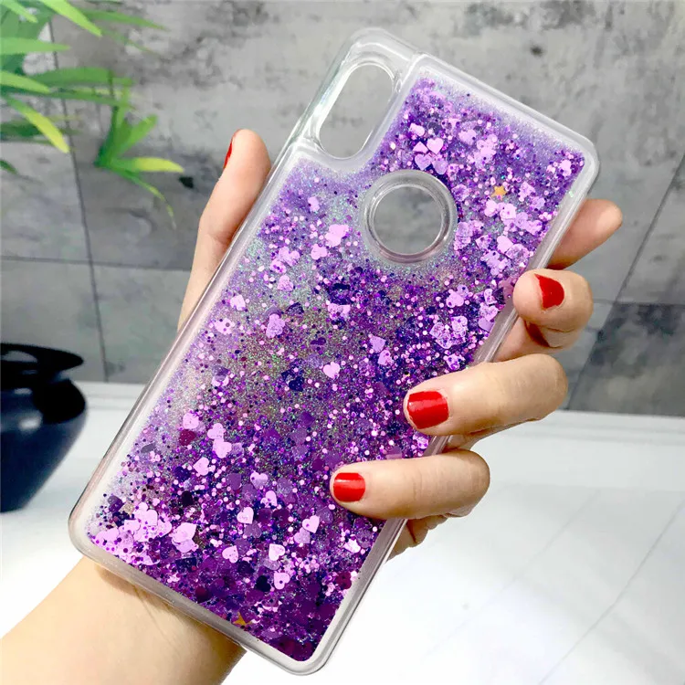 

Glitter Liquid Quicksand Water Case For Redmi 7 Note 7 5 6 Pro 4X S2 5A Prime 6A 5plus Shine Cover For Xiaomi Mi 9 8lite F1 Case