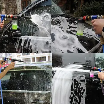 

Foam pot car wash water gun foam gun Self-priming foam split body multi-function household watering brush car wash car
