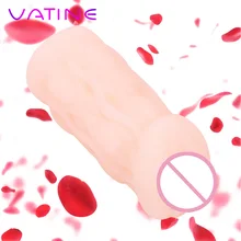 VATINE Silicone Adult Products 4D Realistic Male Masturbator Sex Toys for Men Artificial Vagina Real Vagina Sex Pussy Erotic