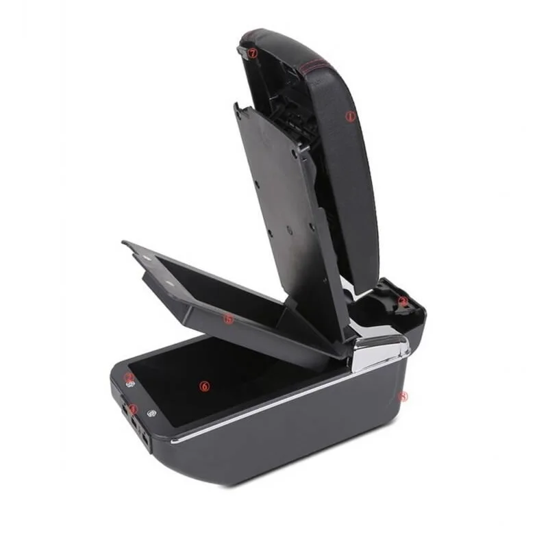 

Accessory Parts Mouldings Interior Protector Auto Decoration Styling Car Arm Rest Car-styling Armrests 17 FOR Skoda Rapid
