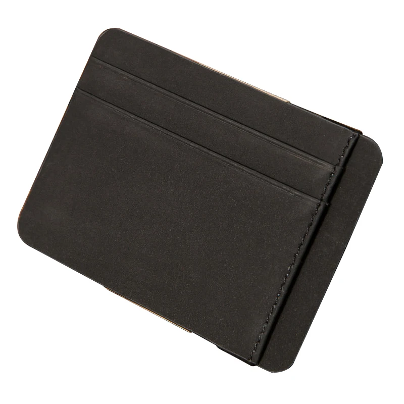 

Fashion Men Wallet Short Slim Wallet PU Leather Card Holder Slim with Card Slots Bank Credit Card Case ID Holders