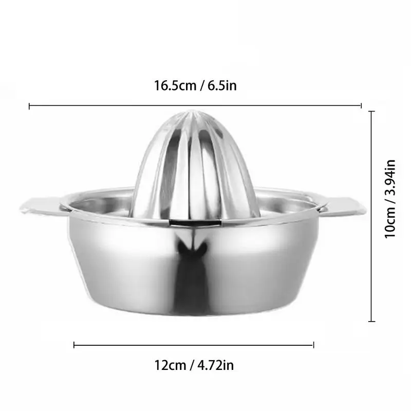 Портативная мини-соковыжималка ручной Оранжевый производитель лимонного сока из нержавеющей стали ручной пресс для цитрусовых кухонная соковыжималка Инструмент