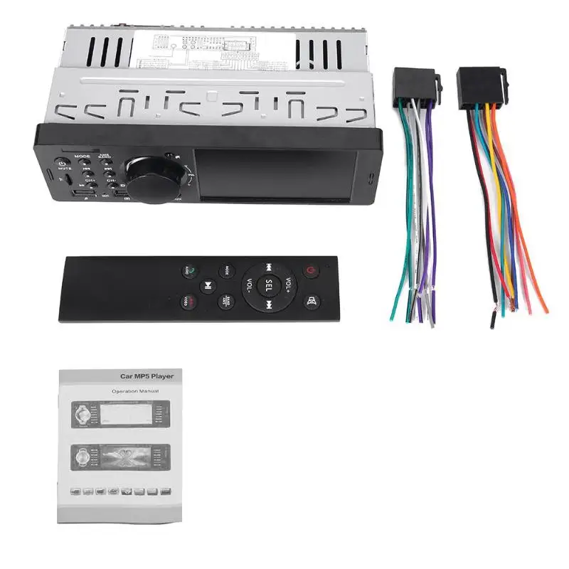 VODOOL 7805 1Din 4 1 дюймов TFT HD Экран автомобиль радио аудио стерео MP5 плеер Авто Радио FM