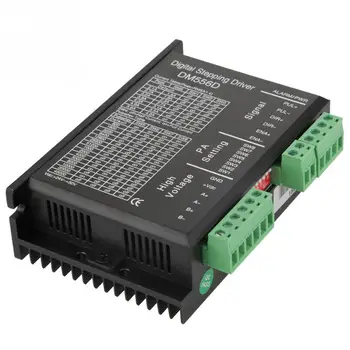 

DM556D 48V DC Two-phase High Power Stepper Motor Driver for CNC Router Milling Tools