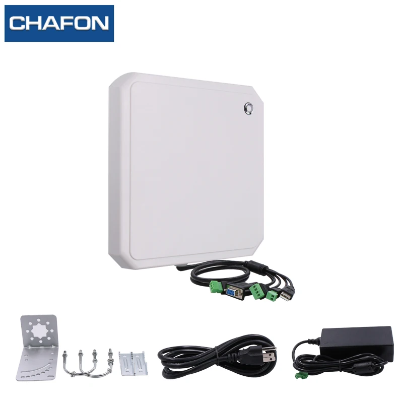  CHAFON 10M tcp/ip uhf rfid lector de largo alcance USB RS232 WG26 relevo SDM gratuito para aparcami