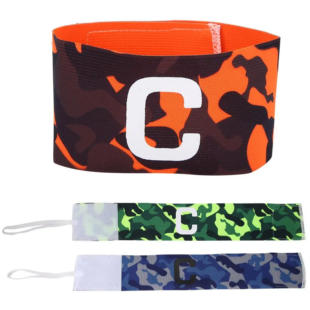 

1PC Flexible Armband Adjustable Football Team Captain Band Arm Training Soccer Armband Soccer Sports Games Player Tournament