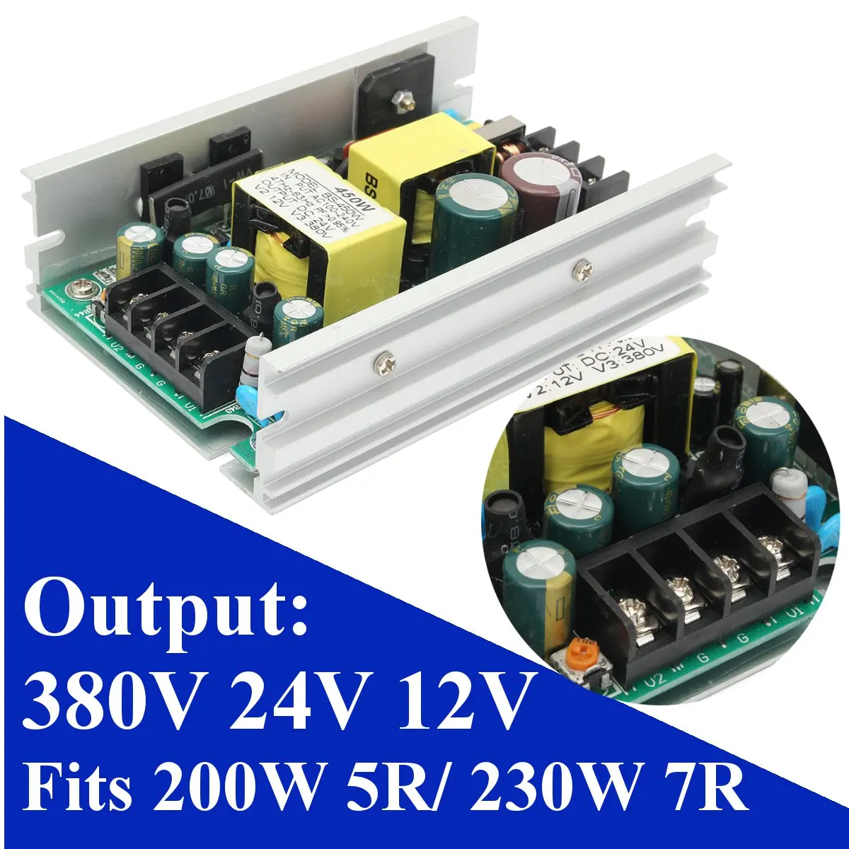 

Power Supply for 7R 230W/5R 200W Sharpy Moving Beam Head Light Power Supply for DJ Disco Lamp Power Supply