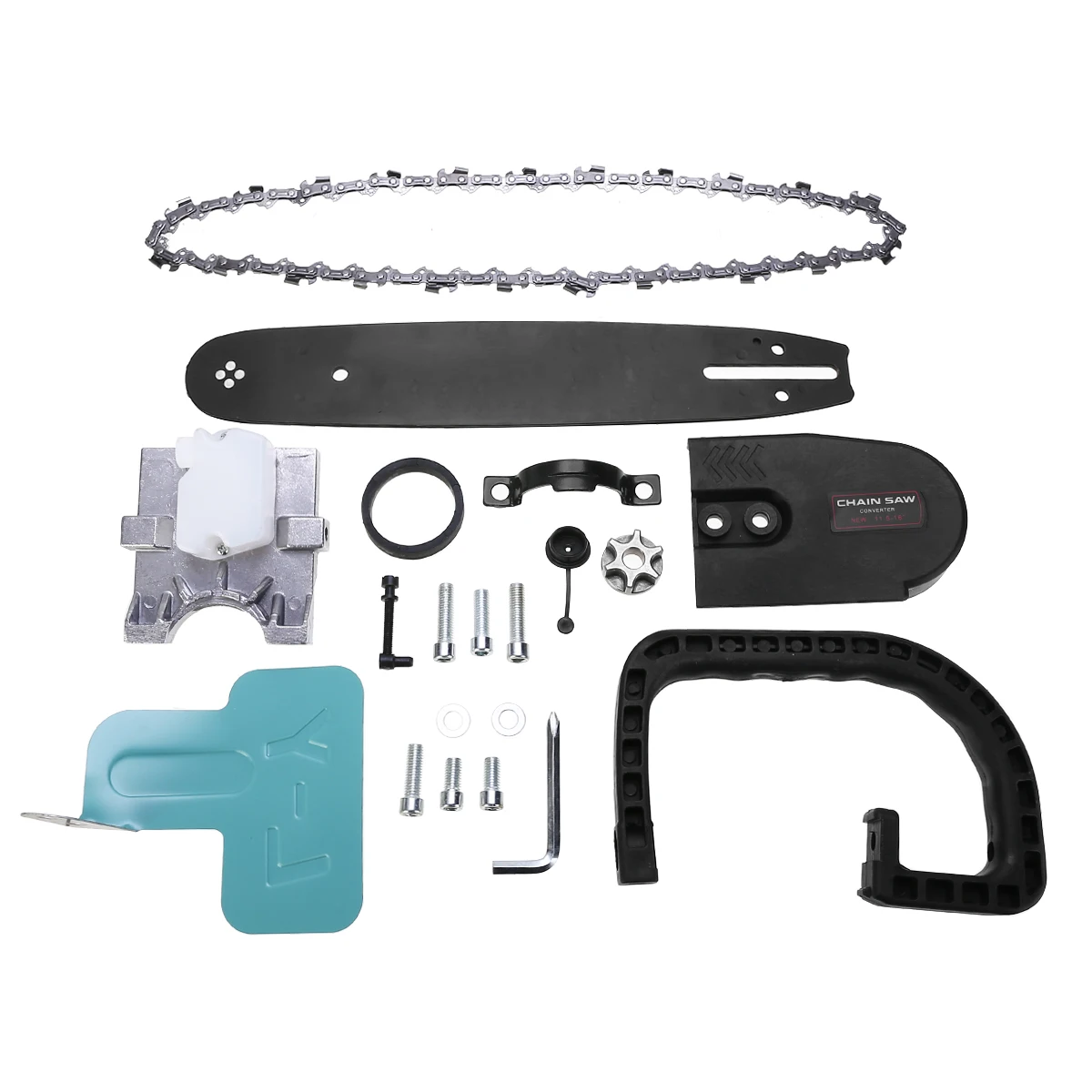 

11.5'' Multifunctional Angle Grinder Hand-held Electric Logging Chain Saw Accessories Woodworking Power Tools