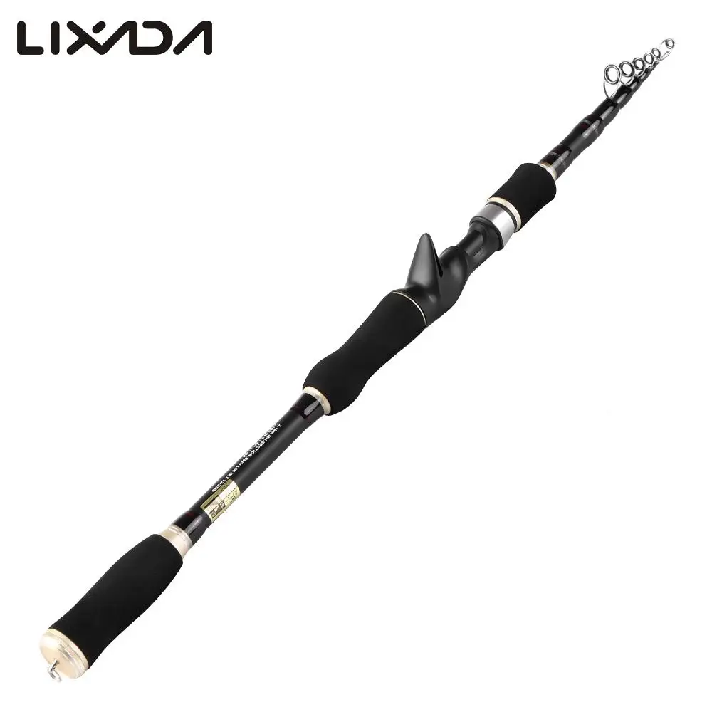 

Lixada Spinning/Casting Fishing Rod 1.8m 2.1m 2.4m 2.7m Telescopic Carbon Fiber Travel Fishing Rod for Carp Pesca