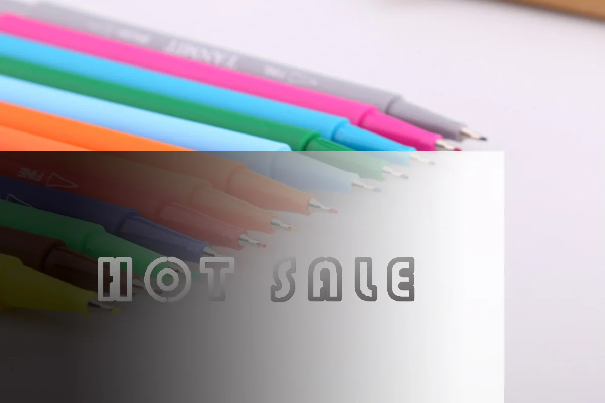 

On Sale Pattern 40 Color Triangle Soft Colour Hook Line Arts Painting Marc Double Head Pen 2.0mm