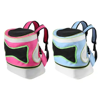 

Folding Breathable Mesh Pet Carrier Bag Dogs Cats Outdoor Travel Backpack