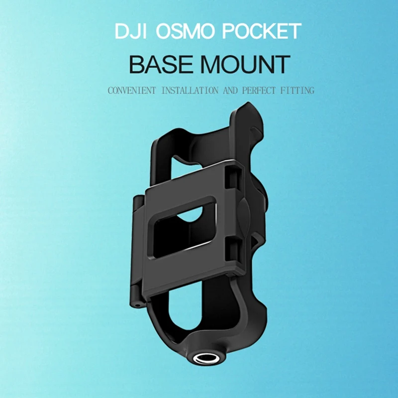 

OSMO Pocket Accessories Gimbal Expansion Bracket Clip Mount Adapter With 1/4 Inch Connector Adapter For Go Pro Camera DJI Gimbal