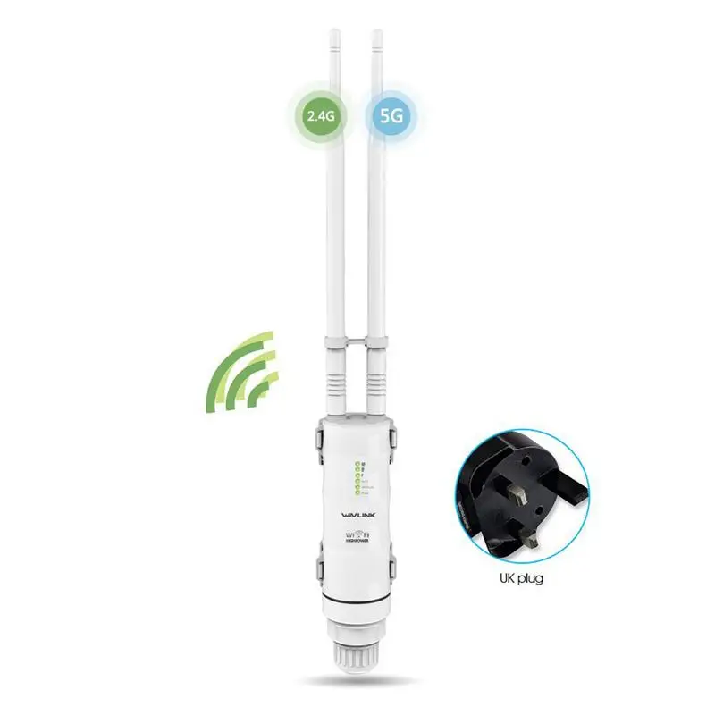 

New Gigabit Dual-Band AC2012 Wireless Router Wifi Repeater with High Gain Antennas Wider Coverage, Easy setup