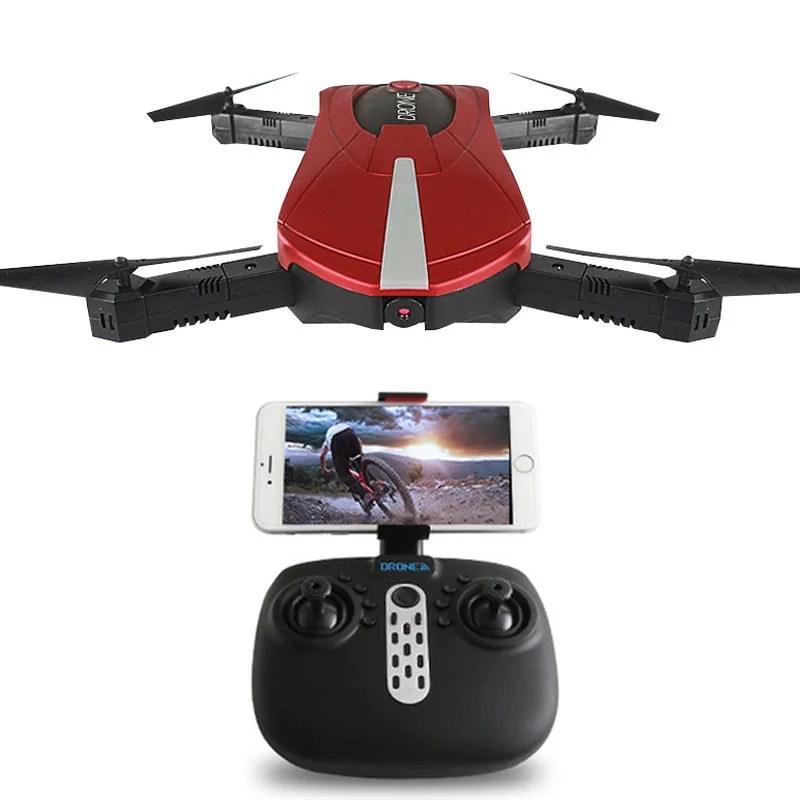 H37 JY018 ELFIE WiFi FPV Quadcopter 2MP 720P pixels Mini Dron Foldable Selfie Drone with Cam HD Bug Professional RC Helicopter