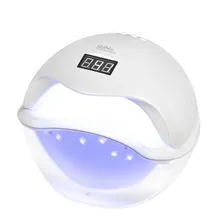 Сушилка для ногтей Sun5 48 W УФ-лампы с ЖК-дисплей Экран дисплея профессиональная лампа ногтей машина Полимеризации Гель Лаки ногтей инструменты