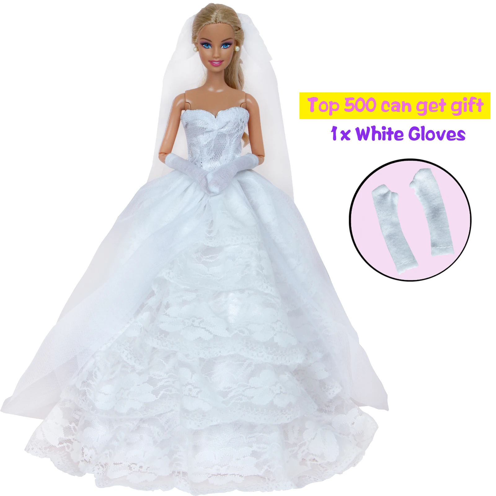 Butterfly Dress Short Dress for 11.5/" Doll Casual Clothes 1//6 Doll Accessories