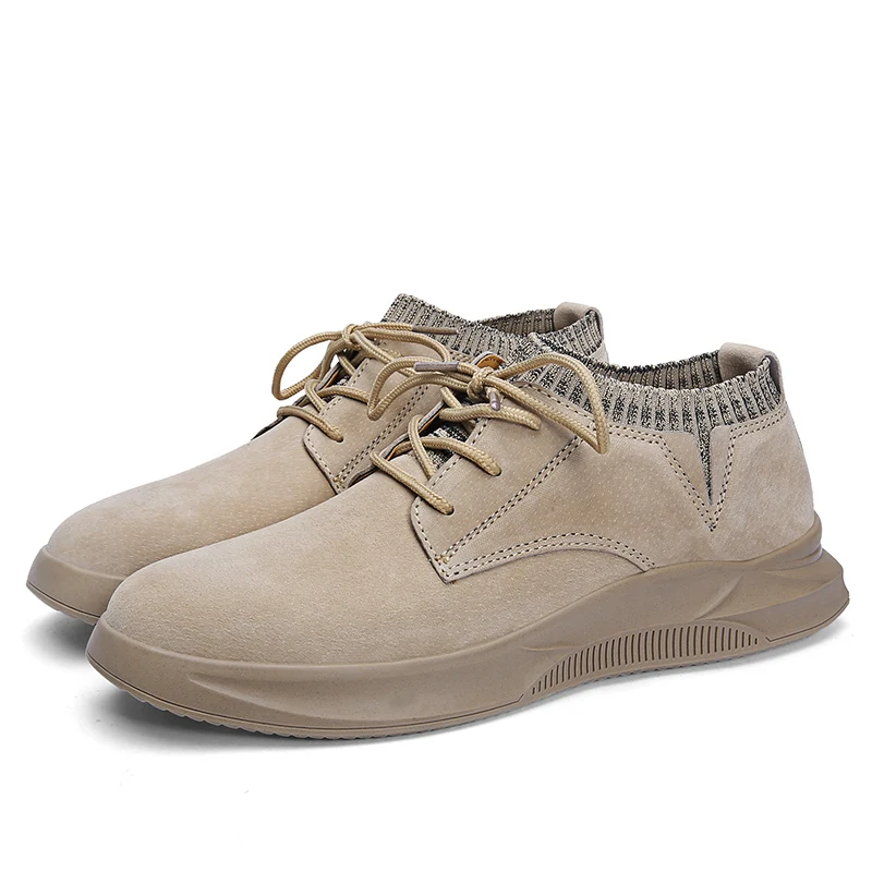 

2019 Summer New Solid color Matte leather men's sports shoes male High Quality casual sneakers Men Light Breathable Sports Shoes