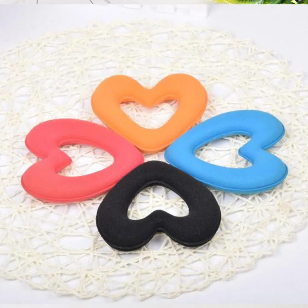 Easy to Use Cute Heart-shaped Hair Styling Tool Chinese Women Girls Sponge Bract Head Meatball Hair Bun Ring Donut Maker