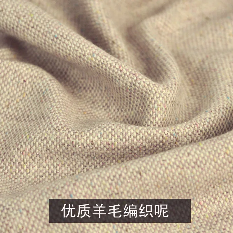 

Bazin Riche Getzner New Winter High-end Color About Knitting Woollen Cloth Spray Of Molten Steel Woolen Coat Clothing Fabrics