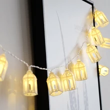 1 м/2 м/3 м Декор для комнаты гирлянда Новинка лампа светодиодный Свадебный Праздничная гирлянда светодиодный гирлянда пластиковая гирлянда с домиками свет